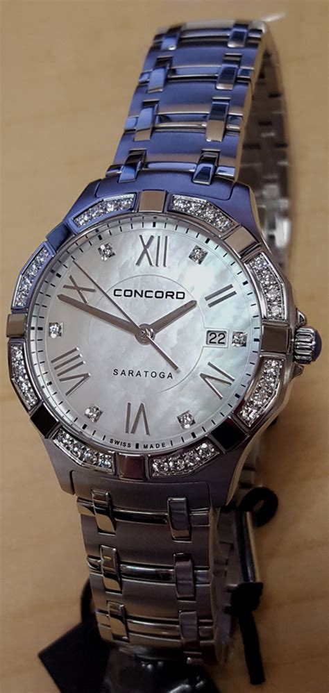 concord saratoga sl watch|concord saratoga ladies watch.